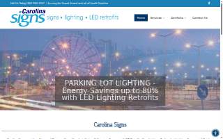 Carolina Signs SC Division website