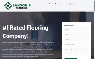 Landons Flooring website