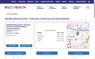 521 Moye Medical Center - Pulmonary, Critical Care and Sleep Medicine