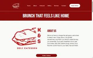 K & S Deli & Grocery Store website
