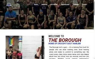 The Borough: CrossFit East Harlem website