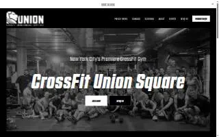 CrossFit Union Square website
