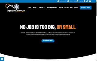 Lehigh Valley Insulation website