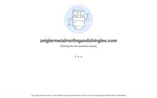 Zeigler Metal Roofing and Shingles