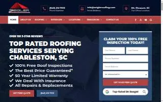 Zeigler Metal Roofing and Shingles website