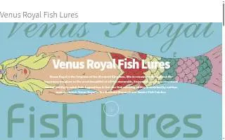 Venus Royal Fish Lure Co. website