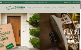 Dodson Fishing Company website