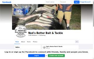 Ned's Bait & Tackle website