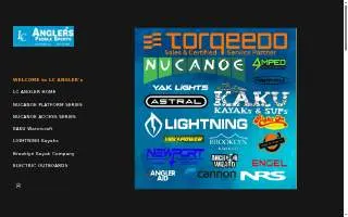 LC Angler's Paddle Sports website