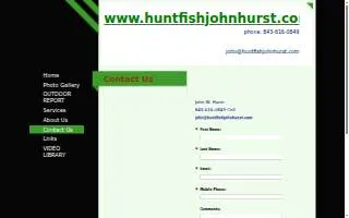 huntfishjohnhurst website