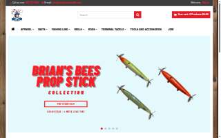 Rusty Hooks Bait & Tackle website