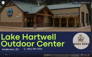 Lake Hartwell Outdoor Center website