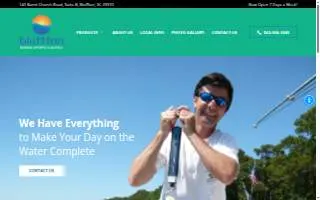 Bluffton Marine Sports & Supply website