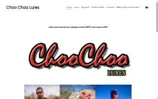 Choo Choo Lures website