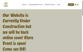 Wildoré Outdoors website