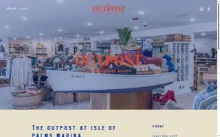 The Outpost at IOP Marina website