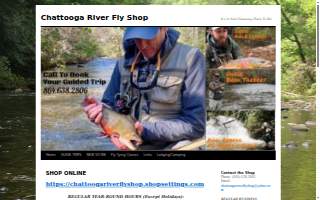 Chattooga River Fly Shop website