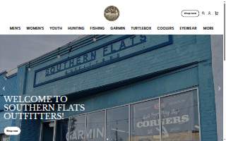 Southern Flats Outfitters website