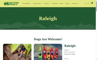 Great Outdoor Provision Co. website