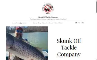 Skunk Off Tackle Company website