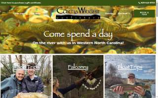 Curtis Wright Outfitters & Fly Fishing Guides website
