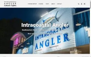 Intracoastal Angler website