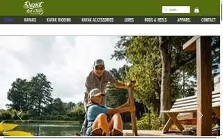 The Dugout Bait and Tackle website