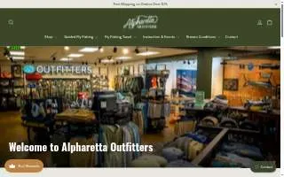 Alpharetta Outfitters website