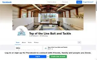 Top of the Line Bait and Tackle website