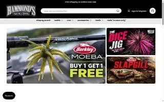 Hammond's Fishing website