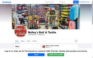 Nalley's Bait & Tackle website
