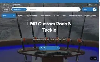 LMR Custom Rods & Tackle website