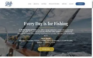 Bluffs Tackle and Marine website