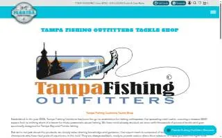 Tampa Fishing Outfitters Tackle Store website