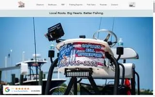 Rusty Bucket Fishing website