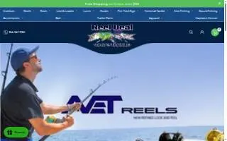 Reel Deal Bait & Tackle website