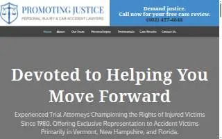 Promoting Justice Personal Injury & Car Accident Lawyers website