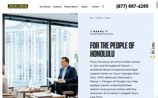 Morgan & Morgan of Honolulu website