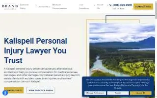 Brann Law Firm, PLLC website