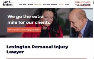 Gary C. Johnson P.S.C. website