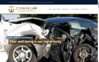 The Zydron Law Firm, P.L.L.C. website