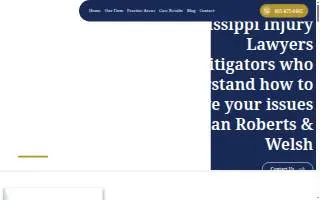 Pittman, Roberts & Welsh, PLLC website