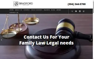 Bradford Law Offices, PLLC of Charleston website