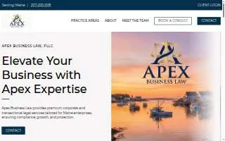 Apex Business Law, PLLC website