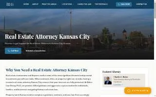 Baker Law Group, PLLC of Overland Park website