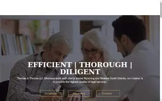Thomas & Thomas website