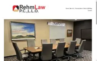 Rehm Law Firm, P.C., L.L.O. website