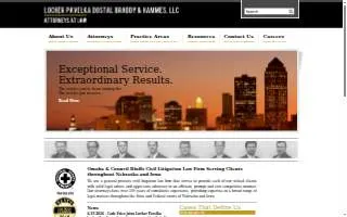 Locher Pavelka Dostal Braddy & Hammes LLC website