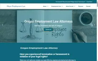 Meyer Employment Law website