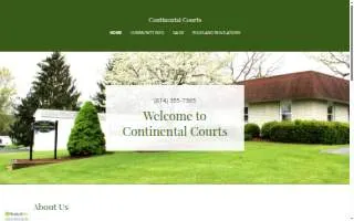 Continental Courts website